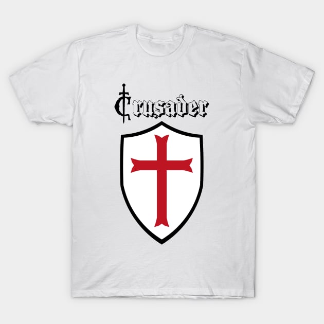 Crusader T-Shirt by godpil